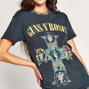 Free People Guns and Roses Daydreamer Tshirt
